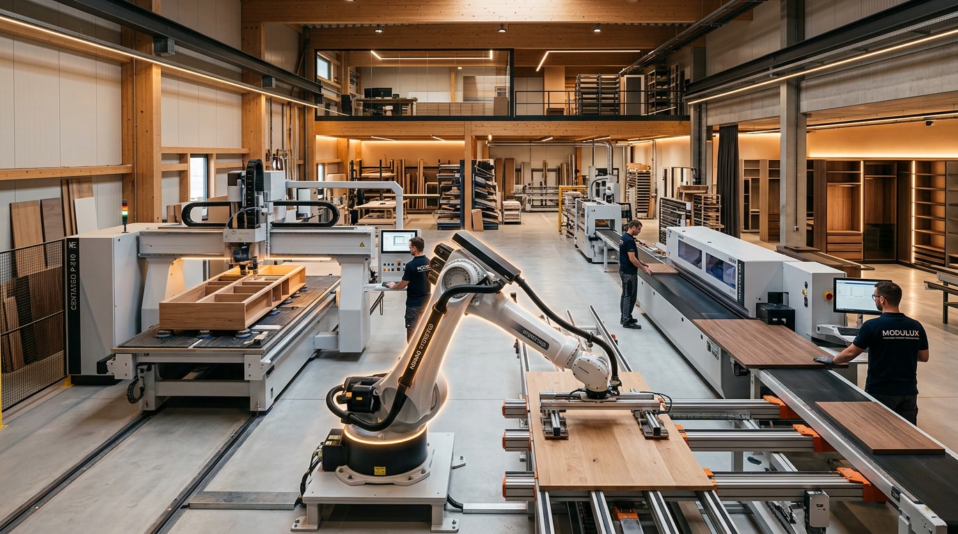 Interior materials and precision finishing